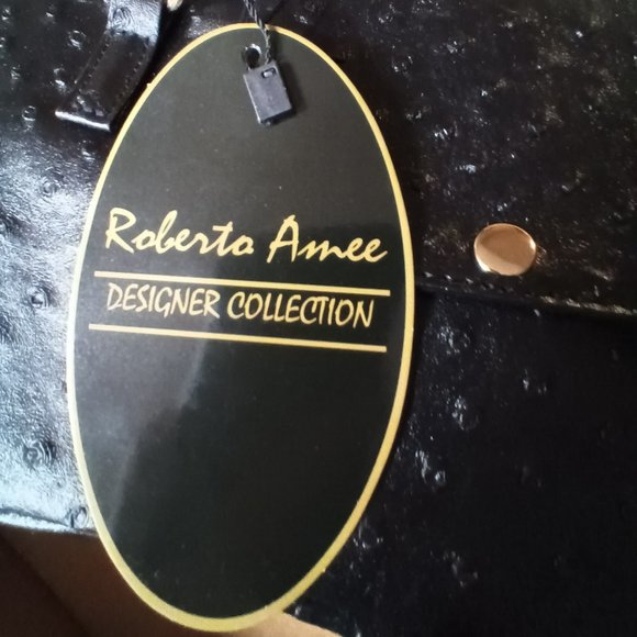 Roberta Amee Insulated Wine Purse, Dark Brown 14x6x3-New With Tags - Picture 5 of 5